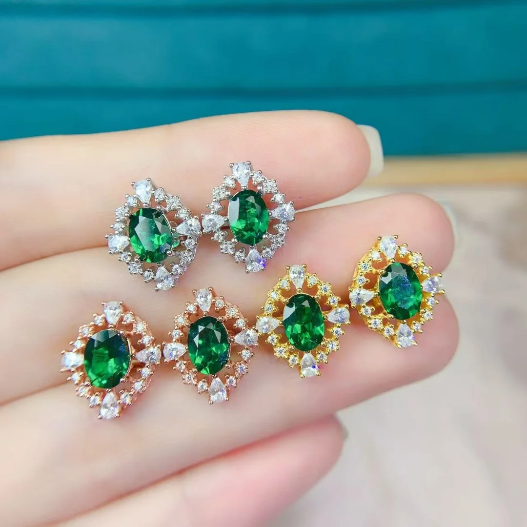 Radiant Natural Diopside Earrings High Quality S925 Silver Sophisticated Classy Jewelry for Women Gift-Worthy
Radiant Natural Diopside Earrings High Quality S925 Silver Sophisticated Classy Jewelry for Women Gift-Worthy