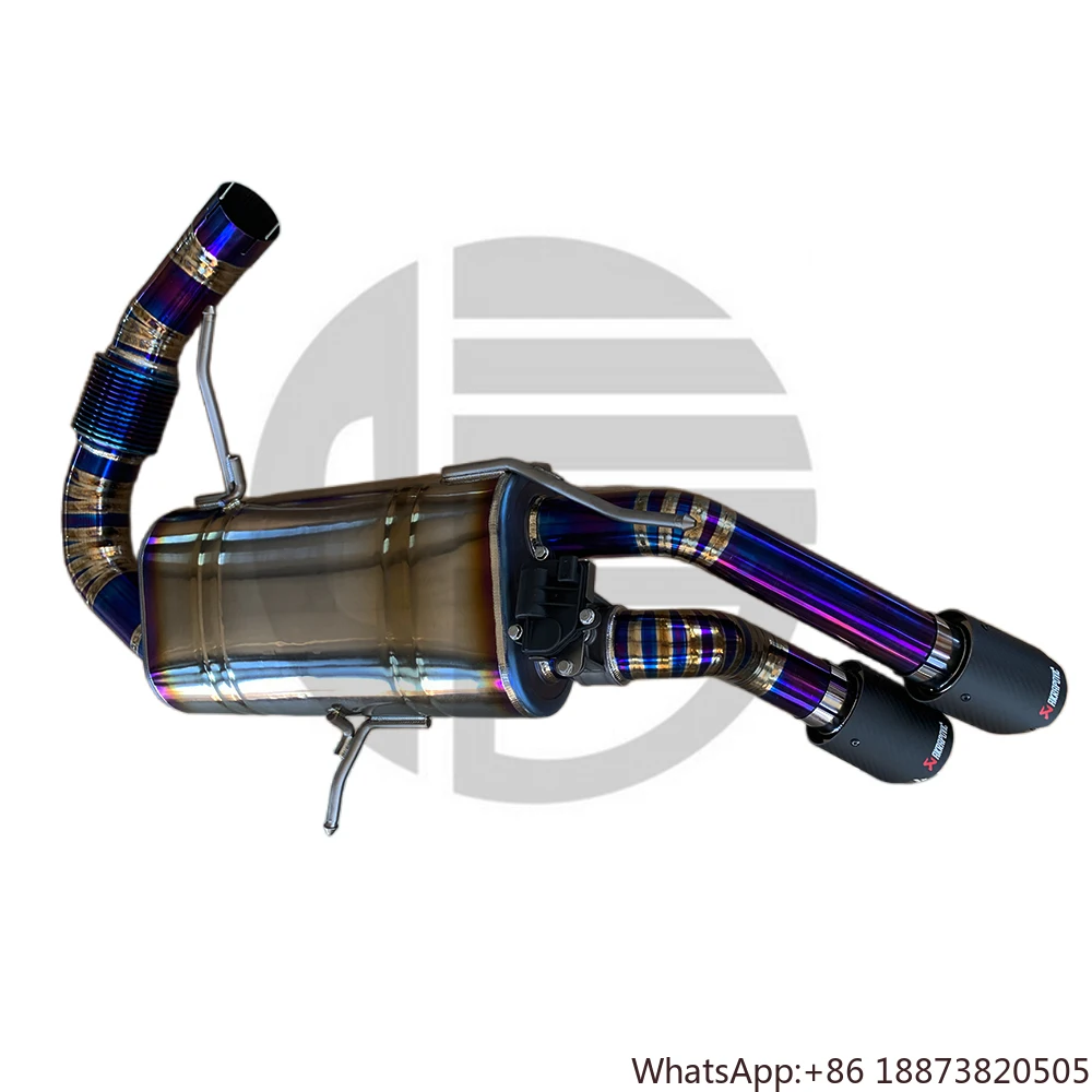 Performance Exhaust Muffler Pipes for BMW I8 Titanium Alloy Exhaust System Valvetronic Exhaust With Remote for BMW I8 2014-2021
Performance Exhaust Muffler Pipes for BMW I8 Titanium Alloy Exhaust System Valvetronic Exhaust With Remote for BMW I8 2014-2021