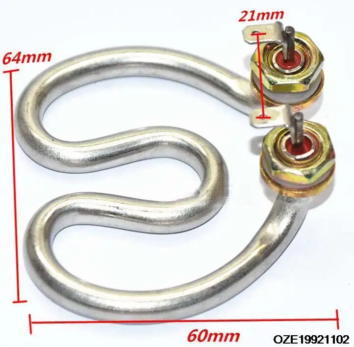 Electric Heating Element for Electric Kettles, Coffee Pots, Tea Pots - 220V 650W Electric Heating Tube with Horsehoe Design
Electric Heating Element for Electric Kettles, Coffee Pots, Tea Pots - 220V 650W Electric Heating Tube with Horsehoe Design