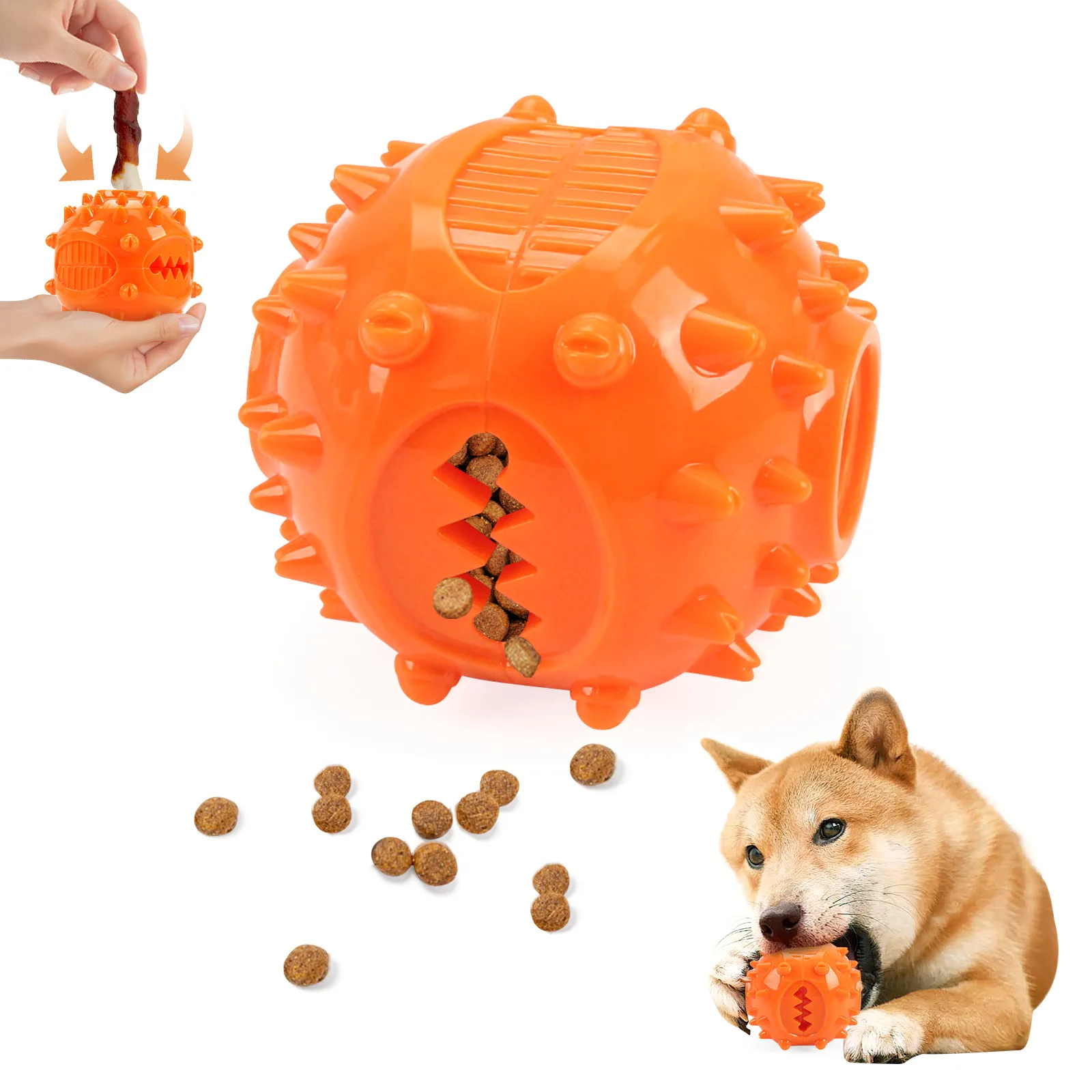 Dog Interactive Molar Leaking Food Ball Self-hi Stuffy Toys Pet Bite-resistant Teeth Cleaning Pet Products
Dog Interactive Molar Leaking Food Ball Self-hi Stuffy Toys Pet Bite-resistant Teeth Cleaning Pet Products