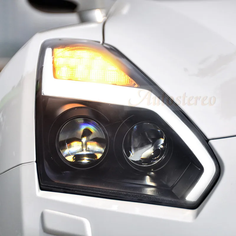 Car Light For Nissan GTR 2007-2014 Front Lamp High Quality lights LED Retrofit Assembly Headlight Turn Signal Auto Accessories
Car Light For Nissan GTR 2007-2014 Front Lamp High Quality lights LED Retrofit Assembly Headlight Turn Signal Auto Accessories