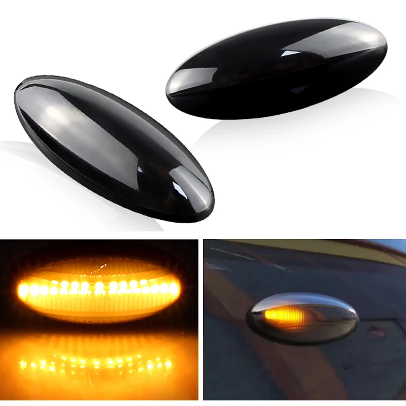 2Pcs Dynamic LED Front Fender Side Marker Light for Toyota Yaris Vitz XP90 RAV4 XA30 MK3 Auris E150 Corolla Turn Signal Lamp 12V
2Pcs Dynamic LED Front Fender Side Marker Light for Toyota Yaris Vitz XP90 RAV4 XA30 MK3 Auris E150 Corolla Turn Signal Lamp 12V