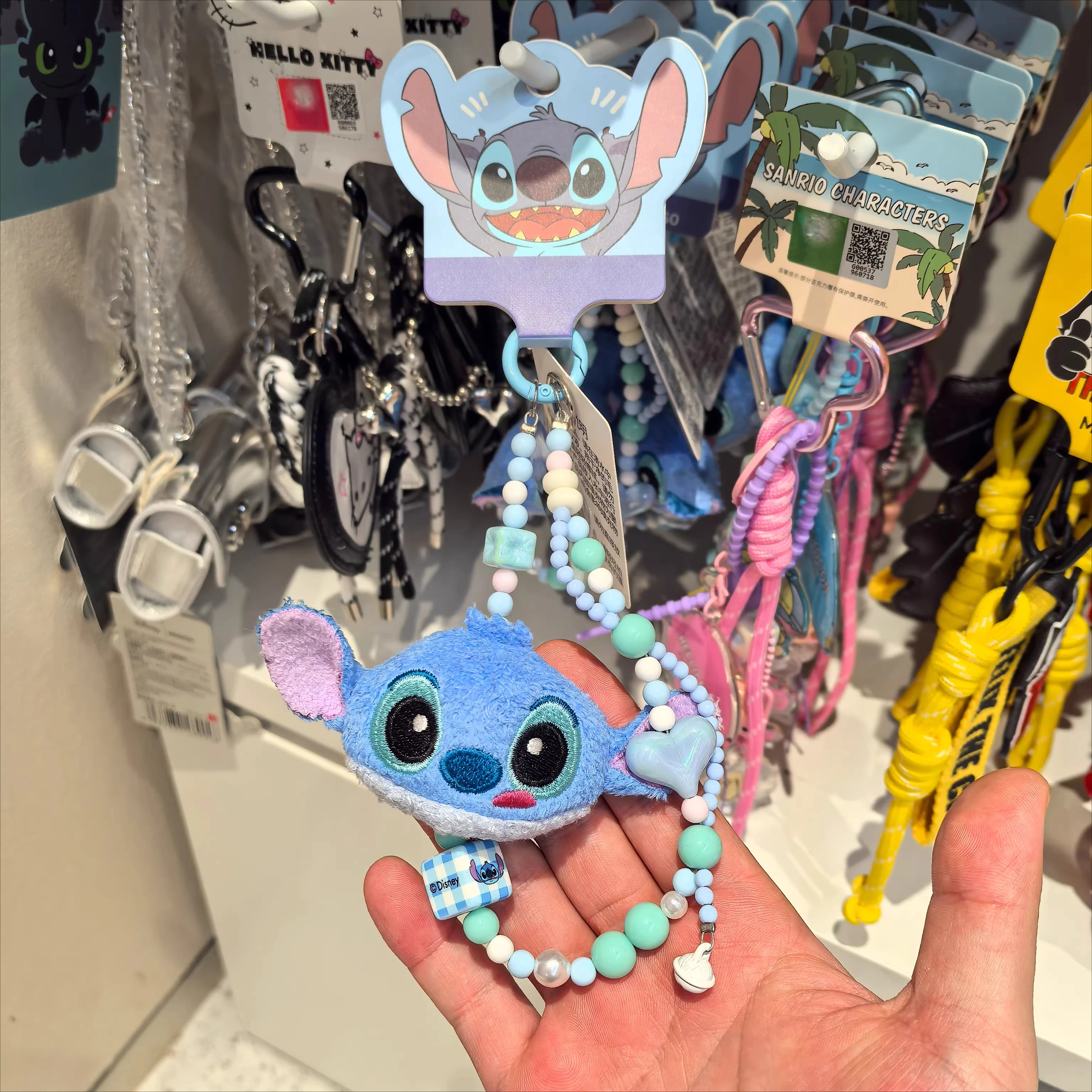 Disney Stitch series colorful phone beaded chain charm bag pendant decoration cute cartoon gift
Disney Stitch series colorful phone beaded chain charm bag pendant decoration cute cartoon gift