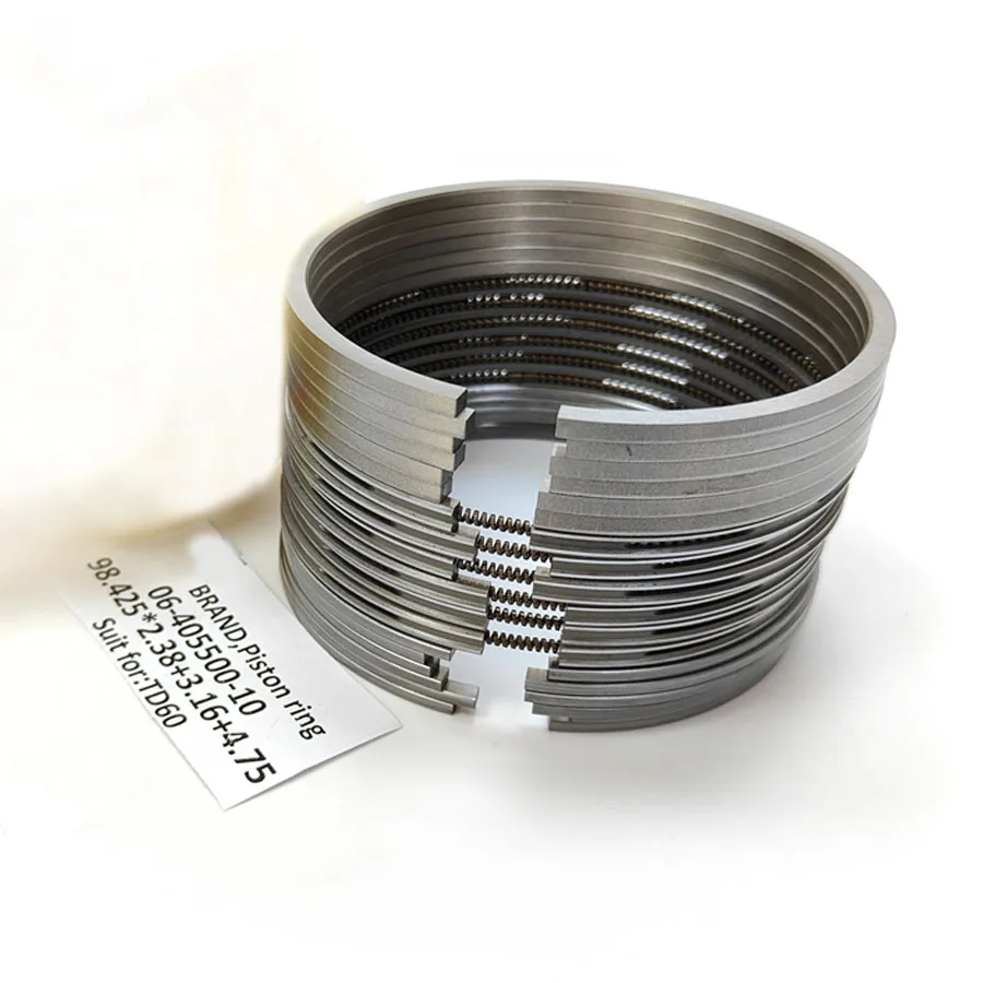 Diesel engine piston ring 06-405500-10 for TD60 Wheel loader excavator buildozer engine parts
Diesel engine piston ring 06-405500-10 for TD60 Wheel loader excavator buildozer engine parts
