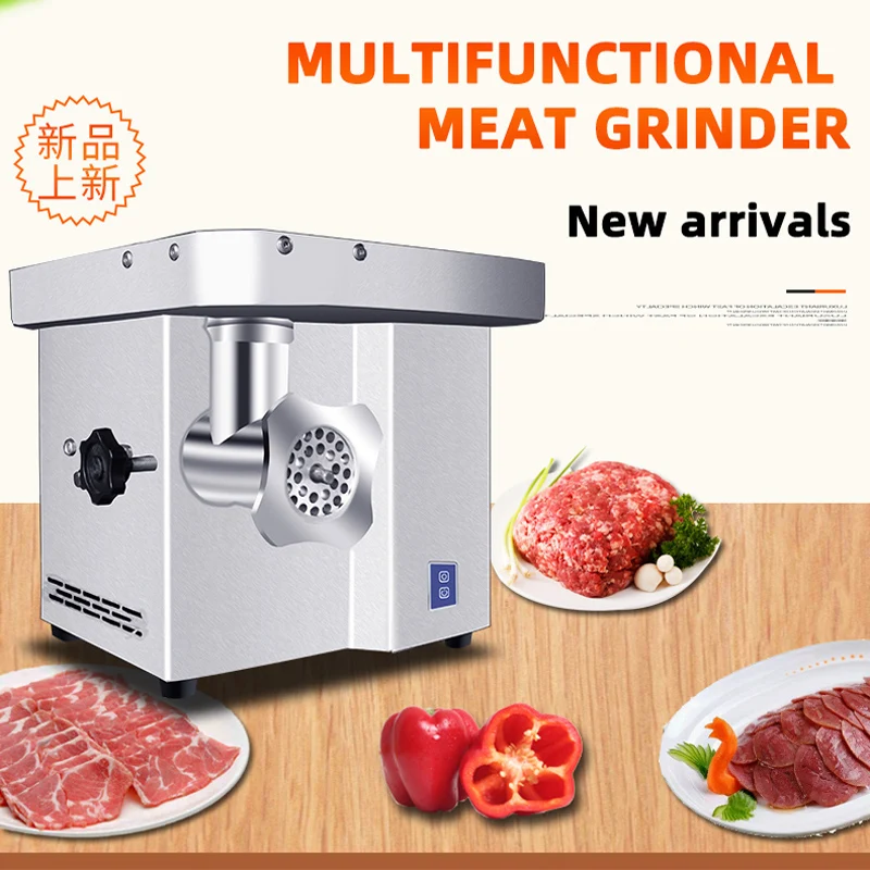 fresh meat grinder Stainless steel meat slicer machine commercial automatic pork cutter
fresh meat grinder Stainless steel meat slicer machine commercial automatic pork cutter