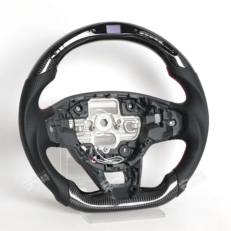 For Ford Fiesta US Spec (2018) Flat-Bottom LED Carbon Fiber Off-Road Steering Wheel (Modified Part)
For Ford Fiesta US Spec (2018) Flat-Bottom LED Carbon Fiber Off-Road Steering Wheel (Modified Part)