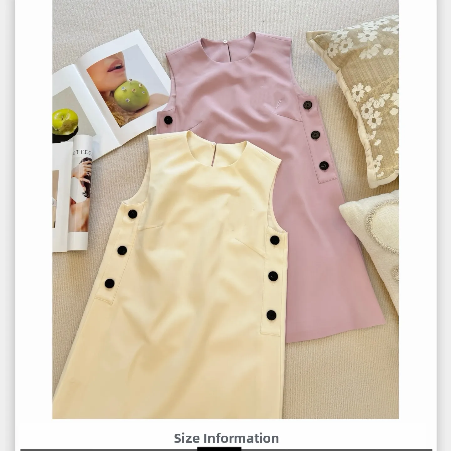 Spring 2026 Women's Fashion Casual Versatile Sleeveless Dress round Neck Short Straight Side Split High Waist Short Pants
Spring 2026 Women's Fashion Casual Versatile Sleeveless Dress round Neck Short Straight Side Split High Waist Short Pants