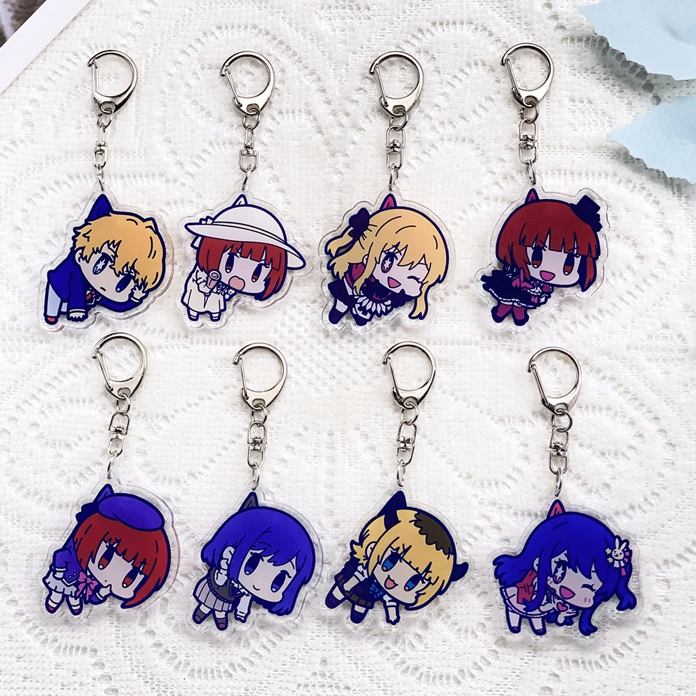 12Pcs Anime Figures OSHI NO KO Keychain Acrylic Keyrings Bag Charms Cute Backpack Pendant Funny Prop Decoration Friends Gifts
12Pcs Anime Figures OSHI NO KO Keychain Acrylic Keyrings Bag Charms Cute Backpack Pendant Funny Prop Decoration Friends Gifts