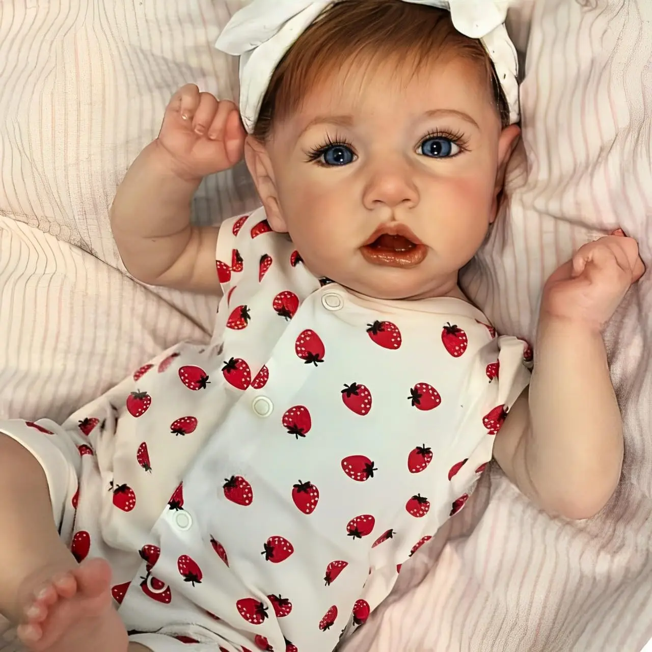 Reborn Baby Dolls Girl with Realistic Veins, 20 Inch Newborn Baby Doll with Weighted Cloth Body, Lifelike Reborn Doll, Advanced
Reborn Baby Dolls Girl with Realistic Veins, 20 Inch Newborn Baby Doll with Weighted Cloth Body, Lifelike Reborn Doll, Advanced