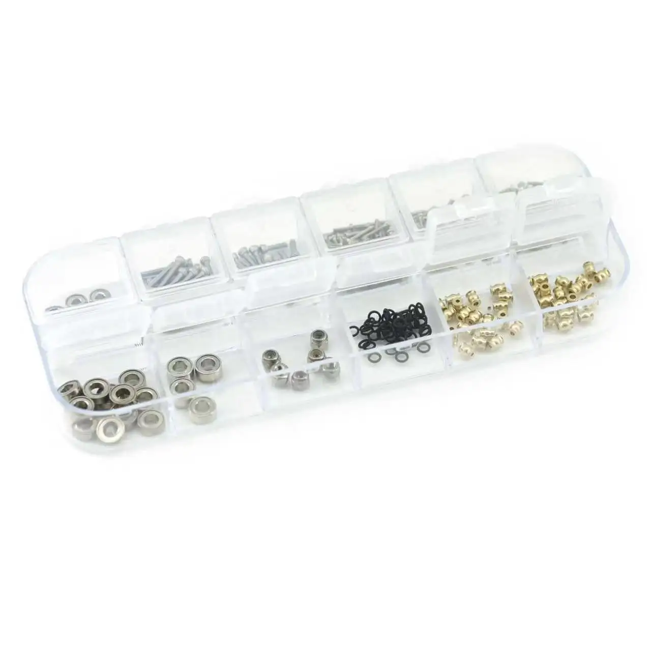 1/30 RC model car SCX30 screw box set 336pcs/box
1/30 RC model car SCX30 screw box set 336pcs/box