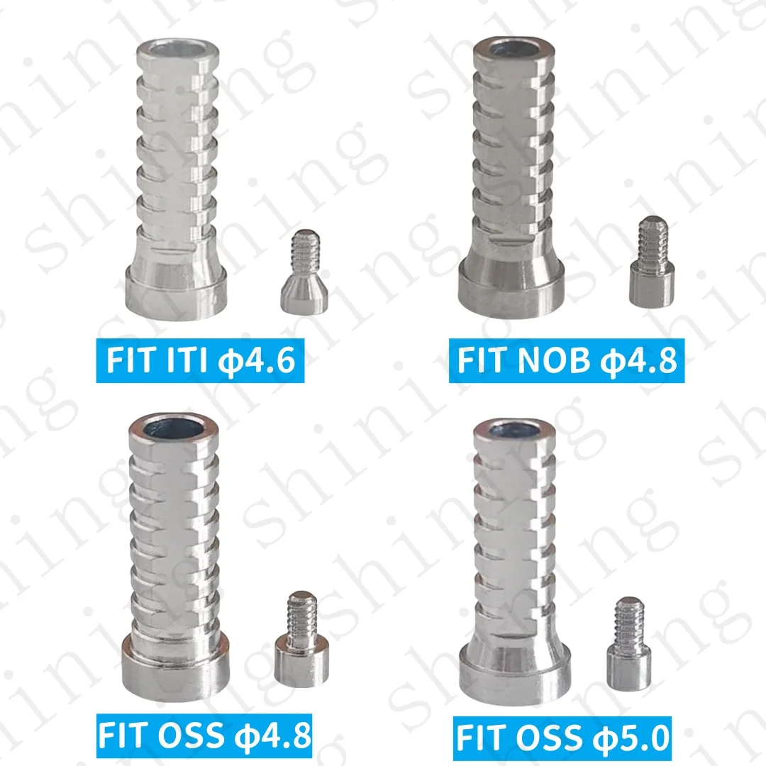 5Pcs Titanium Sleeve Temporary Cylinder Ti MU Sleeve Multi Unit Abutment Fit With ITI/NOB/OSS
5Pcs Titanium Sleeve Temporary Cylinder Ti MU Sleeve Multi Unit Abutment Fit With ITI/NOB/OSS