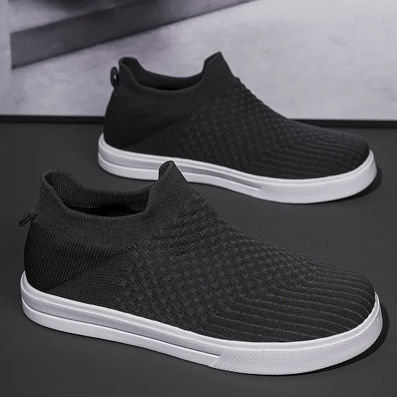 Men Running Shoes Outdoor Sneakers Hollowed Out Mesh Slip on Breathable Flat Casual Shoes for Walking Travel Size 39-48
Men Running Shoes Outdoor Sneakers Hollowed Out Mesh Slip on Breathable Flat Casual Shoes for Walking Travel Size 39-48