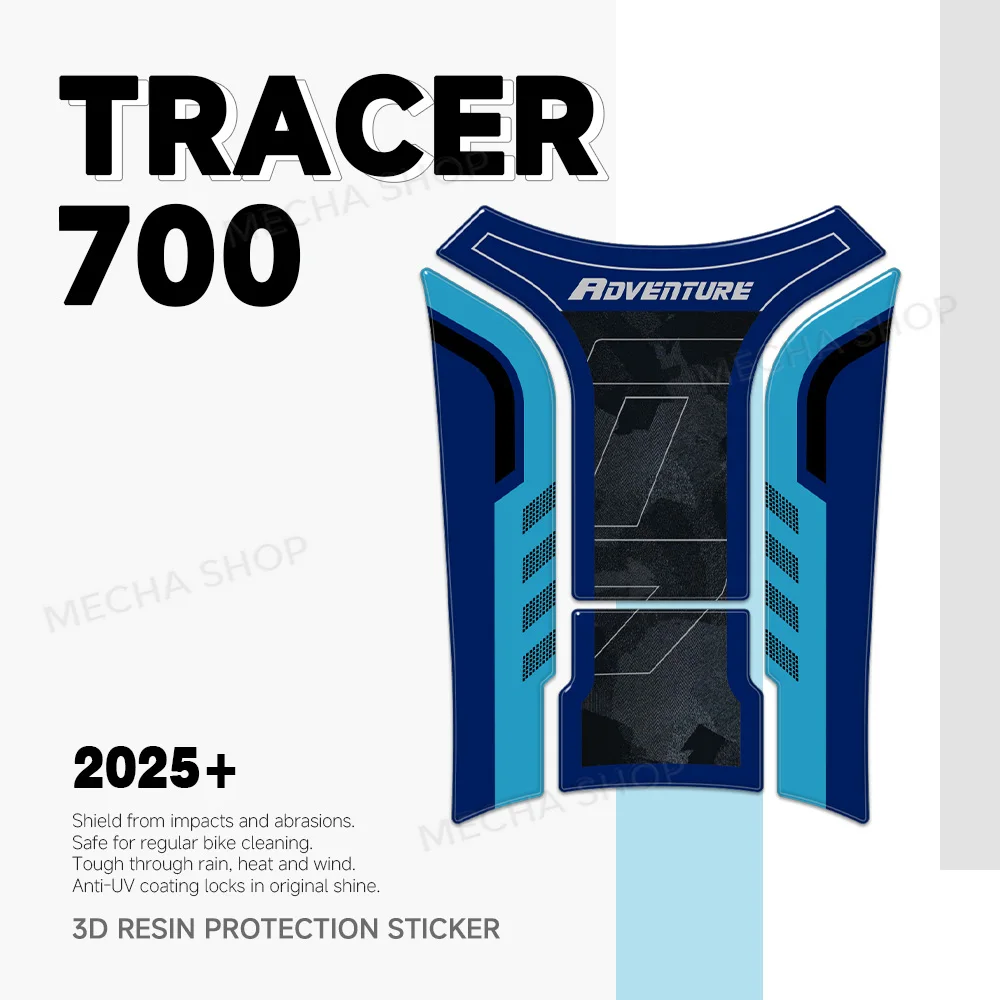 For Ténéré 700 T700 Tank Pad Motorcycle Accessories 3D Resin Decal Protection Kit 2025 2026
For Ténéré 700 T700 Tank Pad Motorcycle Accessories 3D Resin Decal Protection Kit 2025 2026