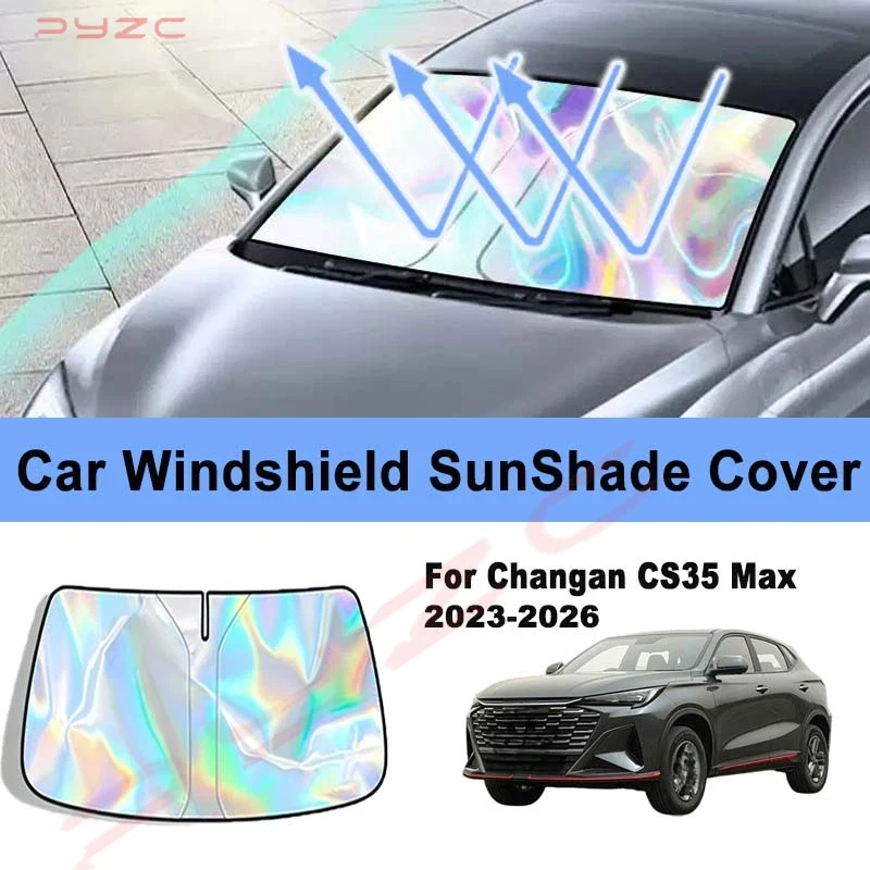 For Changan CS35 Max 2023-2026 Car Windshield Sunshade Cover Front Window Sun Shade Visor Auto Interior UV Protection
For Changan CS35 Max 2023-2026 Car Windshield Sunshade Cover Front Window Sun Shade Visor Auto Interior UV Protection
