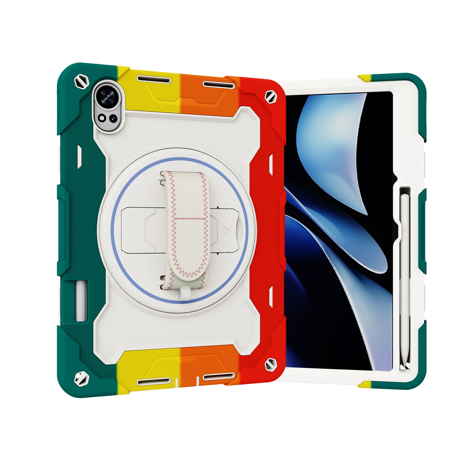 Rugged Case For Huawei MatePad Air 12.0 inch Model BKY-W20 Armor Kickstand Cover With 360 Rotating Hand Strap Shockproof Funda
Rugged Case For Huawei MatePad Air 12.0 inch Model BKY-W20 Armor Kickstand Cover With 360 Rotating Hand Strap Shockproof Funda