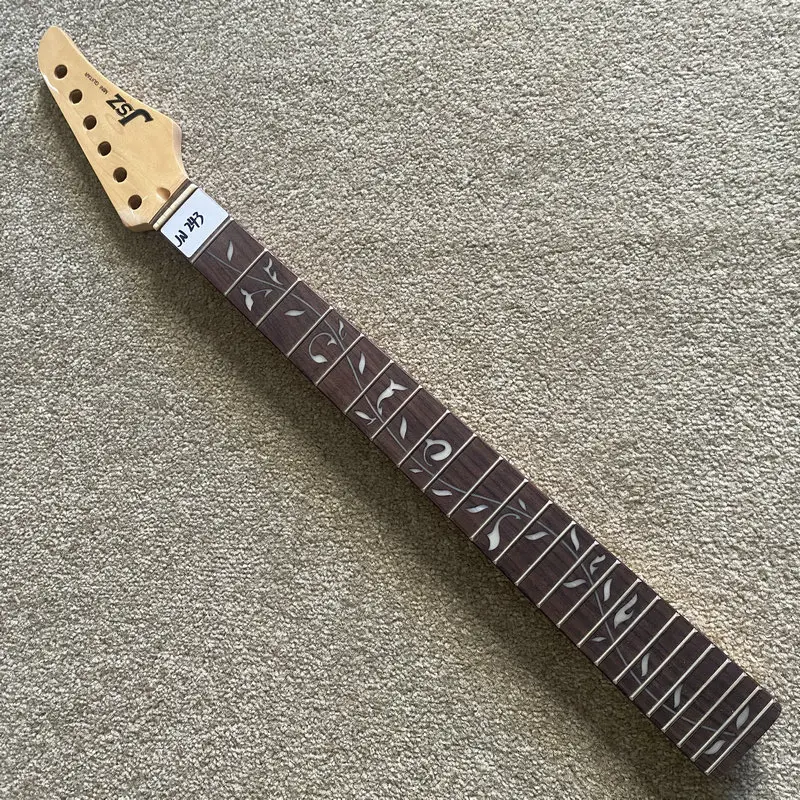 JN243 Custom Order Mini Electric Guitar Neck Maple+Rosewood 24 Frets with Tree of Life Inlay DIY Replace USE
JN243 Custom Order Mini Electric Guitar Neck Maple+Rosewood 24 Frets with Tree of Life Inlay DIY Replace USE