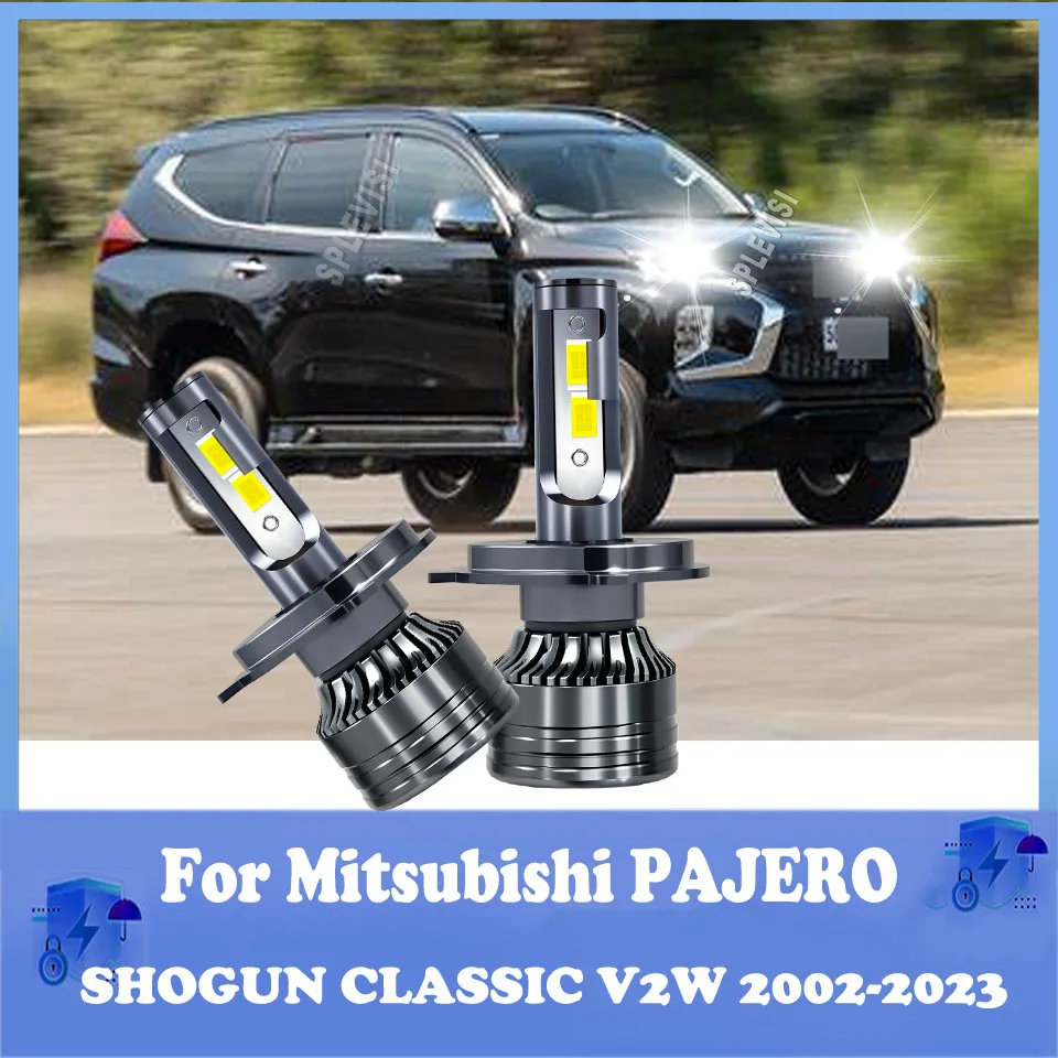 Car LED Headlights H4 For MITSUBISHI PAJERO SHOGUN CLASSIC V2W 2002 2003 2004 2005 2006 2007 2008 2009 2010 2011 2012 2013 -2023
Car LED Headlights H4 For MITSUBISHI PAJERO SHOGUN CLASSIC V2W 2002 2003 2004 2005 2006 2007 2008 2009 2010 2011 2012 2013 -2023