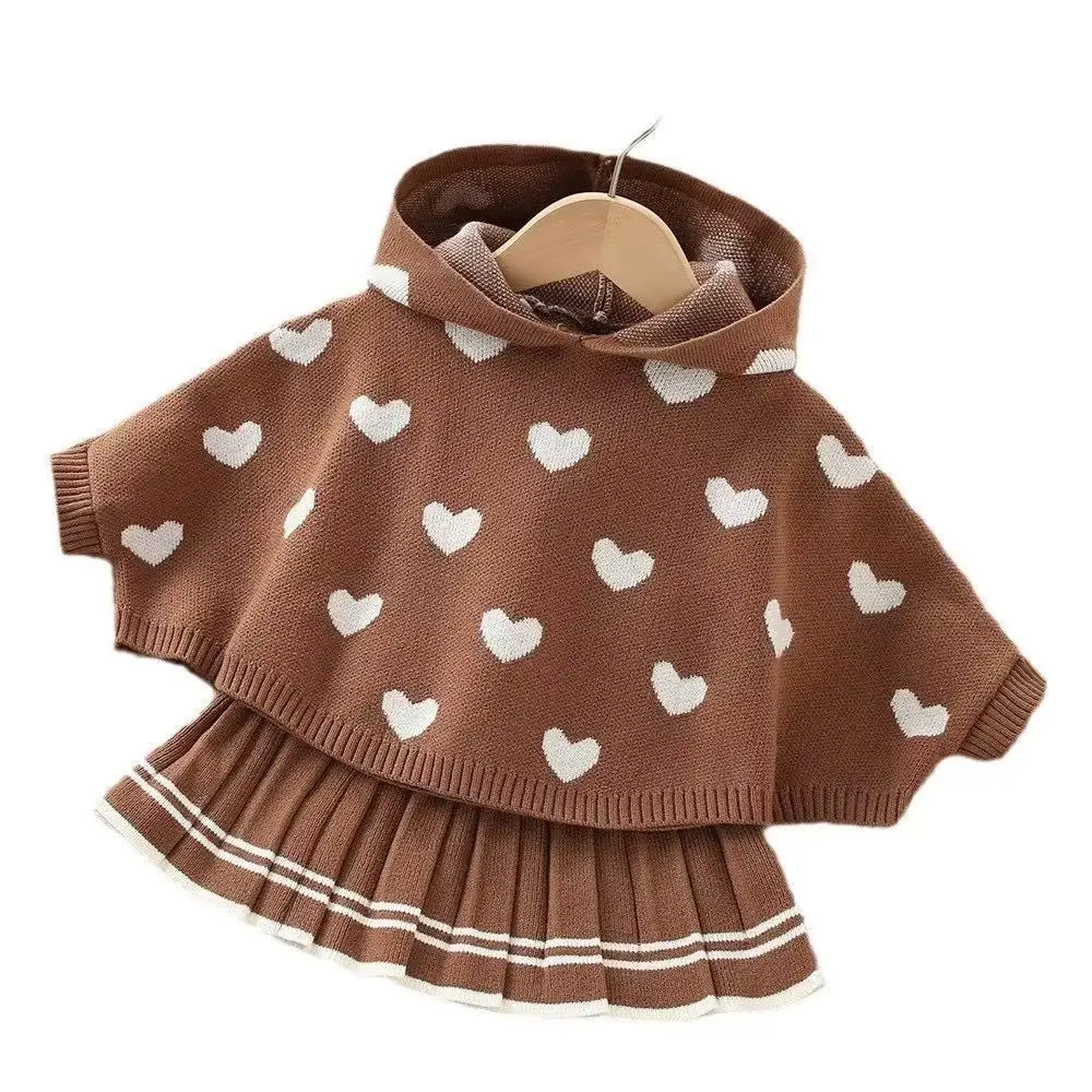 Cute Children's Autumn Knitted Sweater Spring Clothes Baby Girls Hooded Pullover Kids Sweater Soft Warm Cloak for Little Ones
Cute Children's Autumn Knitted Sweater Spring Clothes Baby Girls Hooded Pullover Kids Sweater Soft Warm Cloak for Little Ones