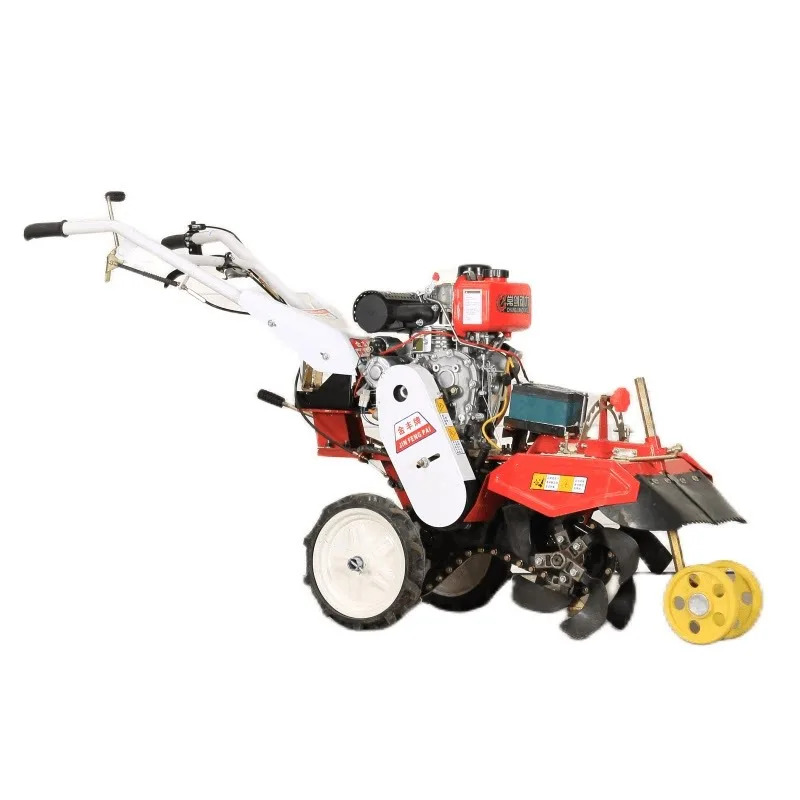 Hand Push Mini Ditching Machine With Covering Function For Orchard Mulching Film Pile Soil Cultivator Hard Ground Cultivator
Hand Push Mini Ditching Machine With Covering Function For Orchard Mulching Film Pile Soil Cultivator Hard Ground Cultivator