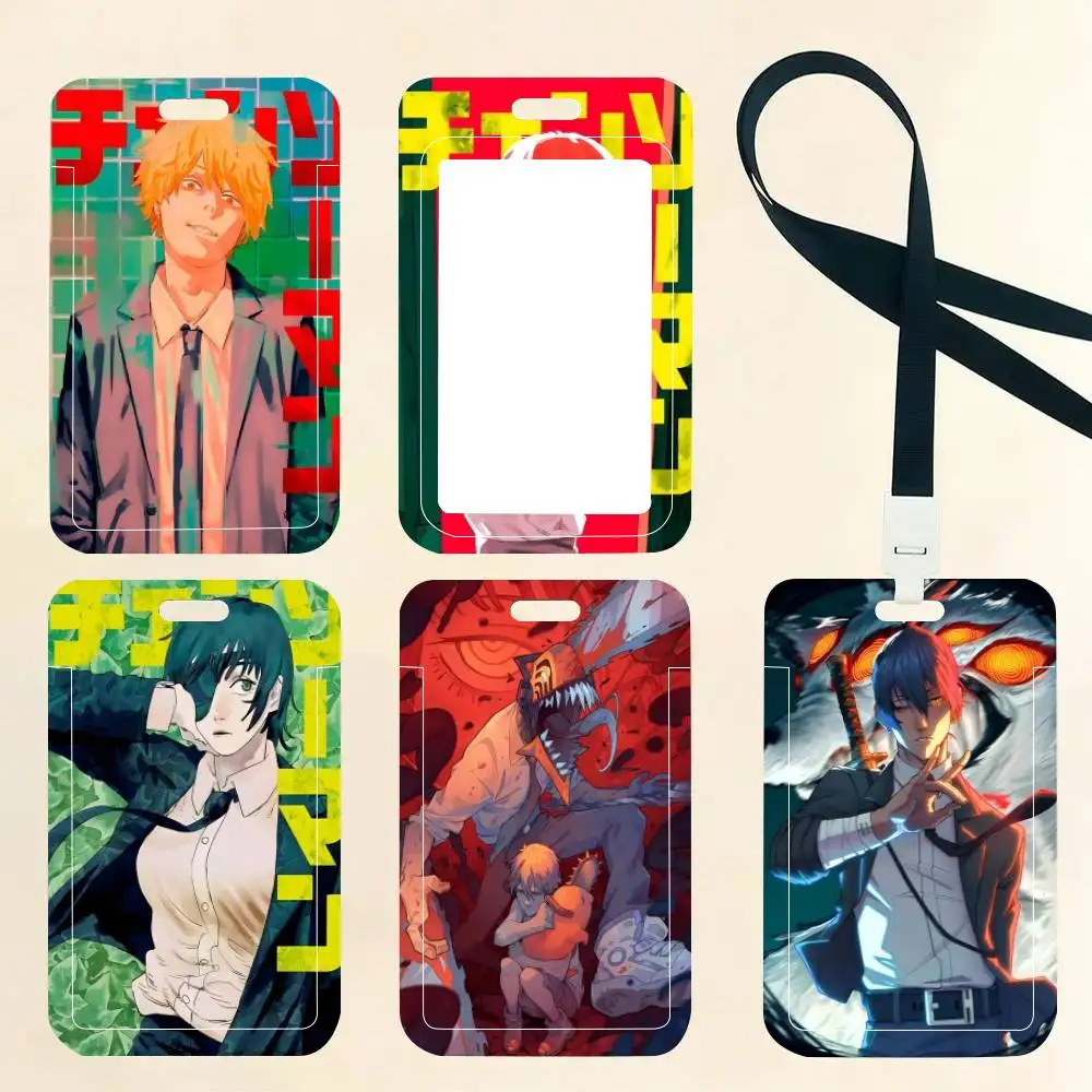 Anime C-Chainsaw Man ID Card Holder Neck Strap Pendant Door Badge Holder Lanyards Keychain Work Credential Case Gift
Anime C-Chainsaw Man ID Card Holder Neck Strap Pendant Door Badge Holder Lanyards Keychain Work Credential Case Gift