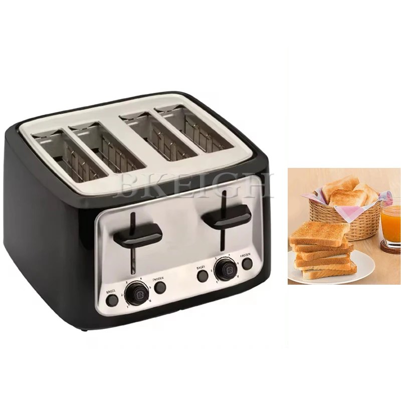 Stainless Steel Electric Toaster, Household Automatic Breakfast Machine, Sandwich Toaster
Stainless Steel Electric Toaster, Household Automatic Breakfast Machine, Sandwich Toaster