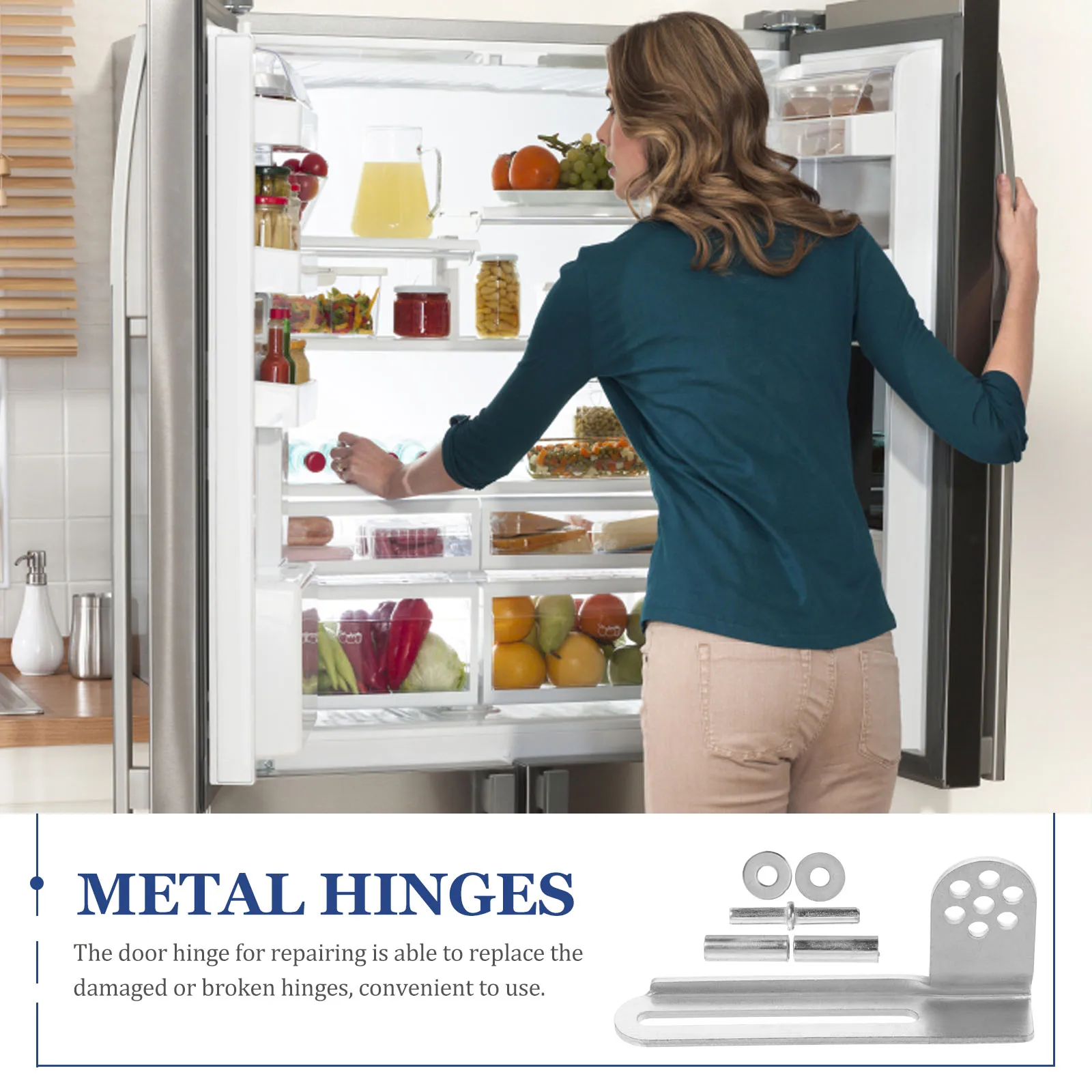 Refrigerator Door Hinge Fridge Freezer Hinges Metal Home Galvanized Steel Replacement Parts Pivot Hinges Accessories
Refrigerator Door Hinge Fridge Freezer Hinges Metal Home Galvanized Steel Replacement Parts Pivot Hinges Accessories