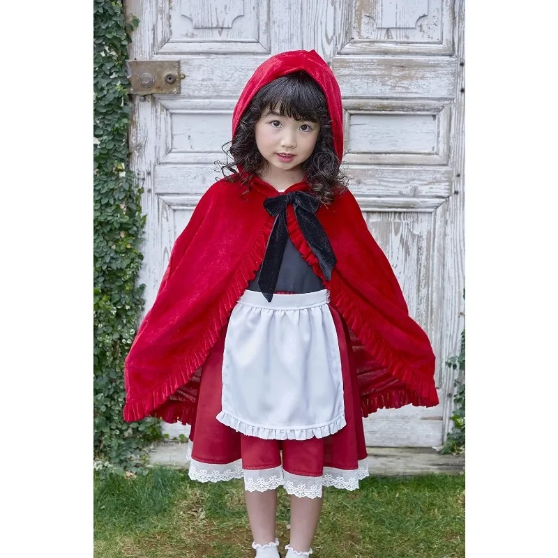 Christmas Velvet Short Shoulder Shawl Halloween Children's Day Little Red Riding Hood Cape Red Color Role-playing Costume Acc...
Christmas Velvet Short Shoulder Shawl Halloween Children's Day Little Red Riding Hood Cape Red Color Role-playing Costume Acc...