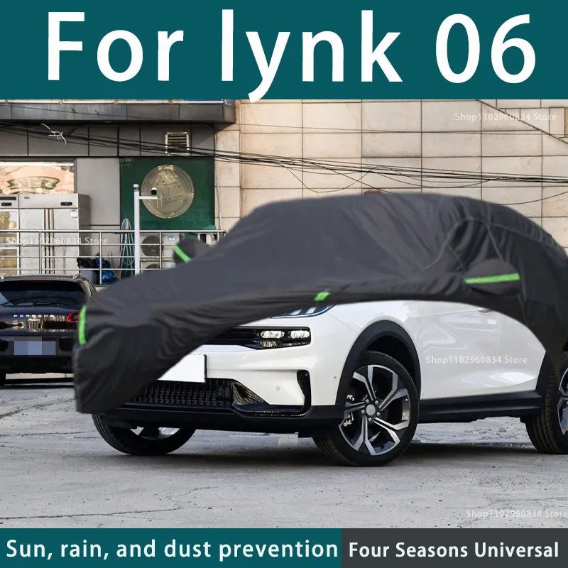 For Lynk 06 210T Full Car Covers Outdoor Uv Sun Protection Dust Rain Snow Protective Car Cover Auto Black Cover
For Lynk 06 210T Full Car Covers Outdoor Uv Sun Protection Dust Rain Snow Protective Car Cover Auto Black Cover