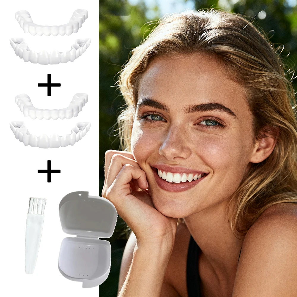 New Lightweight No Pressure Teeth Veneers Temporary Whitening Cover, Almost sense of existence after wearing on H2931
New Lightweight No Pressure Teeth Veneers Temporary Whitening Cover, Almost sense of existence after wearing on H2931