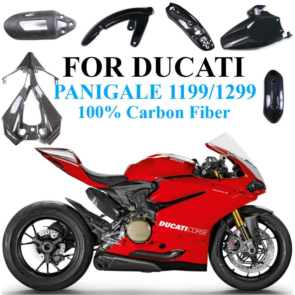 2025 For DUCATI/PANIGALE 1199/1299 2021+ Carbon Fiber Motorcycle Fairing Kits Mudguard Side Panels Guard Protector Accessories
2025 For DUCATI/PANIGALE 1199/1299 2021+ Carbon Fiber Motorcycle Fairing Kits Mudguard Side Panels Guard Protector Accessories