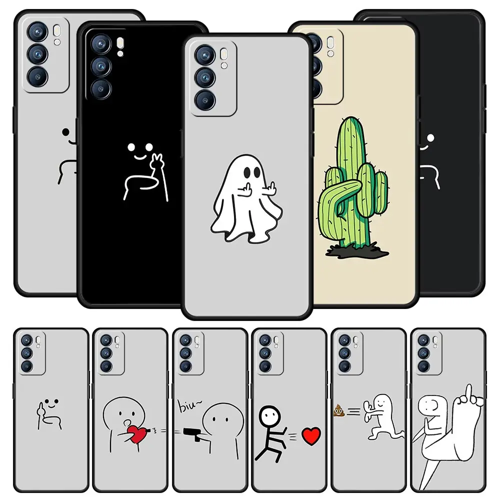 Cute Middle Finger Phone Case For Oppo Reno14 Reno13 Reno12 11 F 10 Find X5 X9 Pro A54 5G A53 A9 A16 A78 4G A80 A98 Cover
Cute Middle Finger Phone Case For Oppo Reno14 Reno13 Reno12 11 F 10 Find X5 X9 Pro A54 5G A53 A9 A16 A78 4G A80 A98 Cover