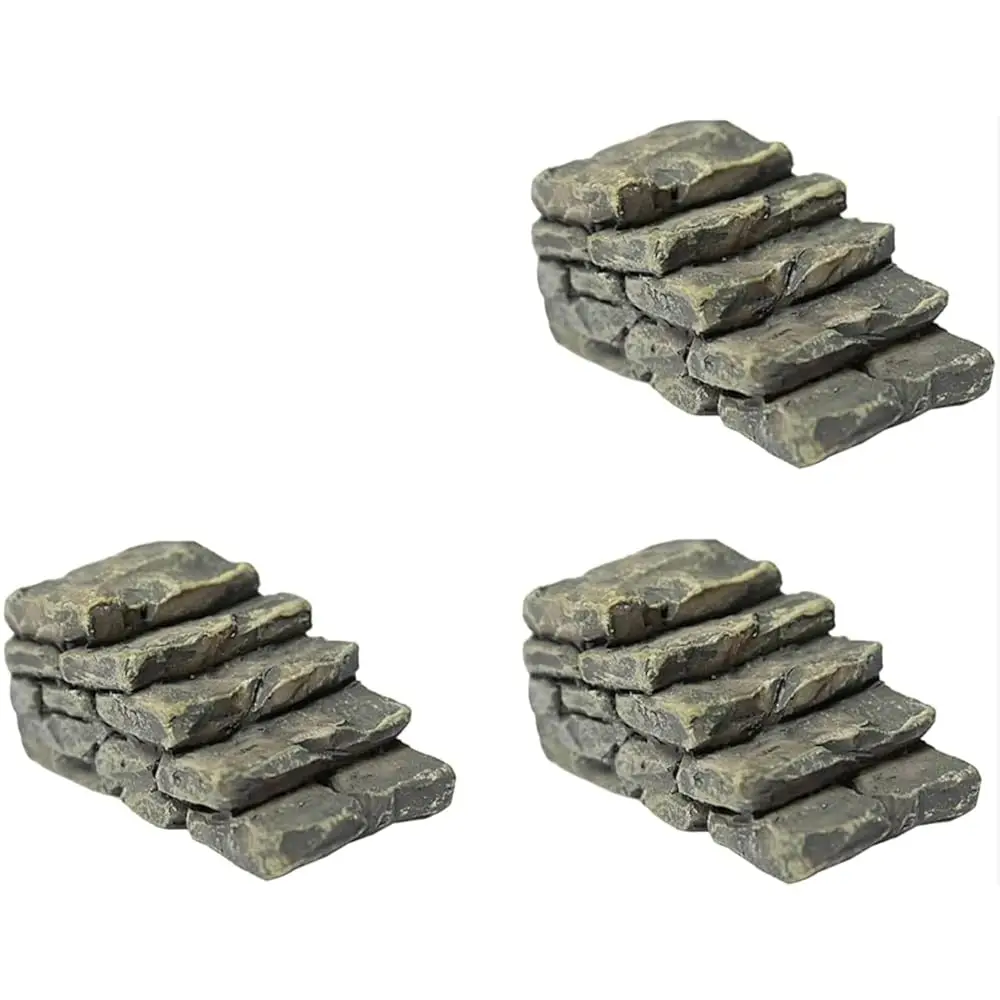 3Pcs Miniature Resin Bridge Stair Stone Straight Bridge Stairs Steps Garden Fairy Ornament Micro Landscaping Decor Bonsai Cra
3Pcs Miniature Resin Bridge Stair Stone Straight Bridge Stairs Steps Garden Fairy Ornament Micro Landscaping Decor Bonsai Cra