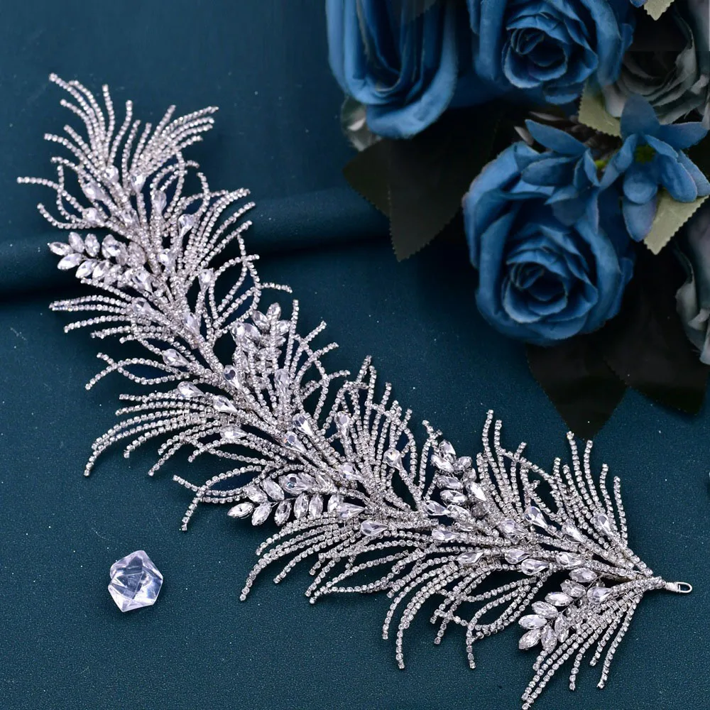 Bridal Hairpiece Gorgeous Rhinestone Headband Elegant Hair Accessories Stage Performance Wedding Dress Decoration Gift for Women
Bridal Hairpiece Gorgeous Rhinestone Headband Elegant Hair Accessories Stage Performance Wedding Dress Decoration Gift for Women