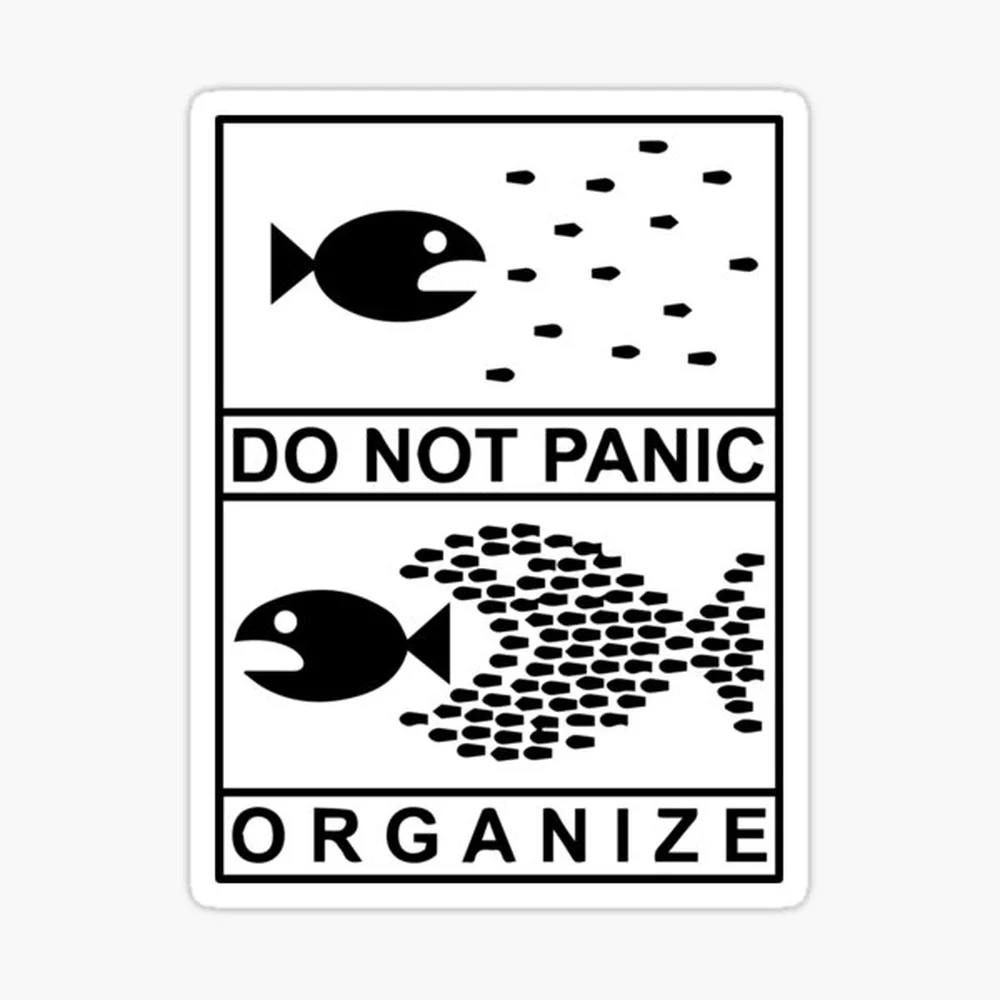 DO NOT PANIC ORGANIZE Sticker for Laptop Decor Bedroom Car Cute Cartoon Art Fashionable Public Suitcase
DO NOT PANIC ORGANIZE Sticker for Laptop Decor Bedroom Car Cute Cartoon Art Fashionable Public Suitcase