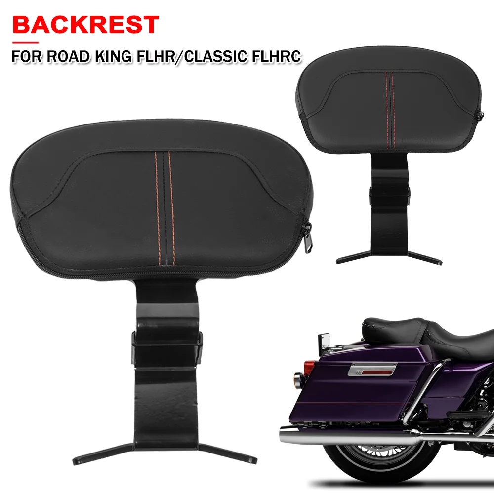 Motorcycle Front Driver Backrest Pad For Harley Road King FLHR CVO Road King/Glide 2009-2022 Backrest Cushion Back Mounting Kit 
Motorcycle Front Driver Backrest Pad For Harley Road King FLHR CVO Road King/Glide 2009-2022 Backrest Cushion Back Mounting Kit