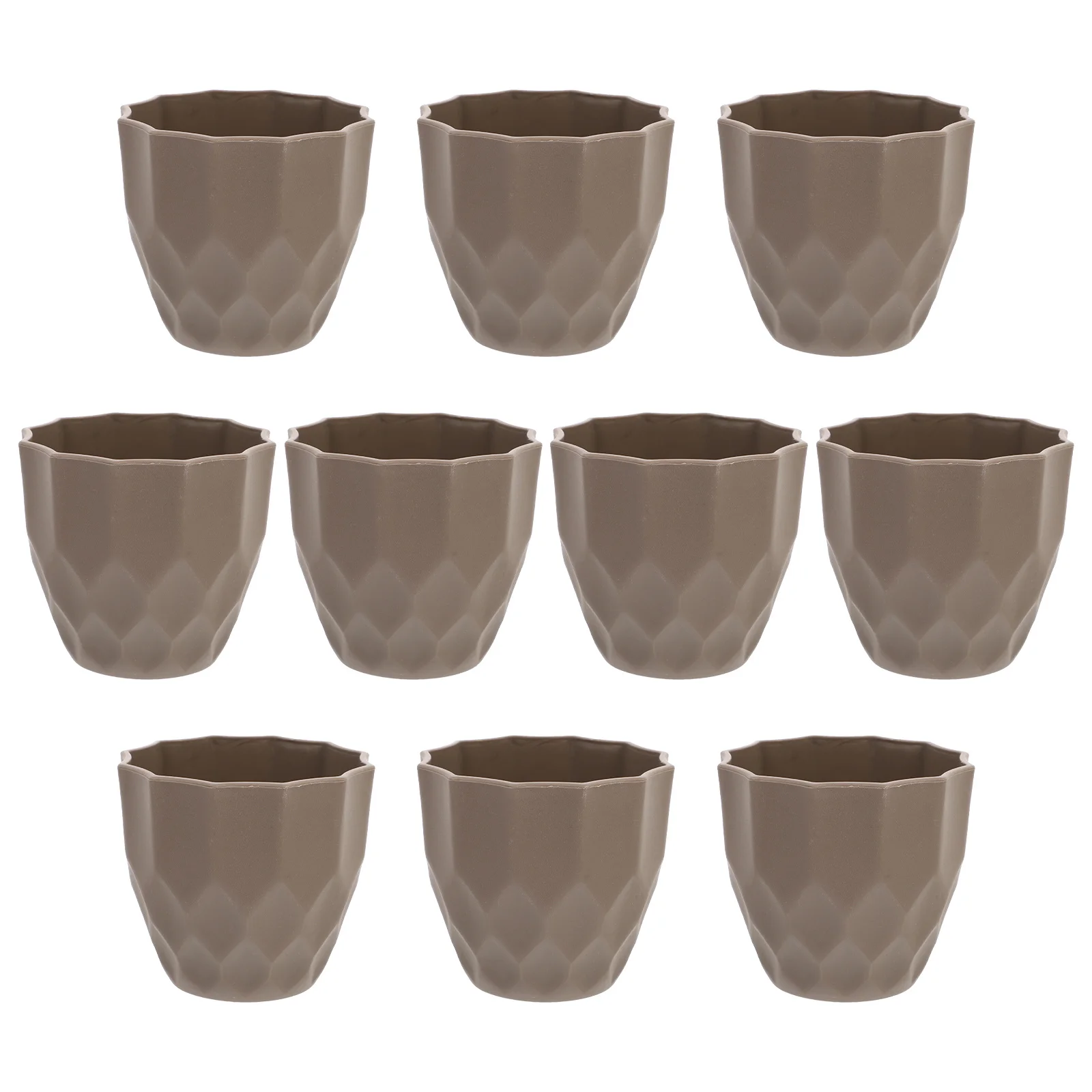 10 Pcs Plant Frosted Flower Pot Floral Planters Plastic Pots for Indoor Plants Unique
10 Pcs Plant Frosted Flower Pot Floral Planters Plastic Pots for Indoor Plants Unique