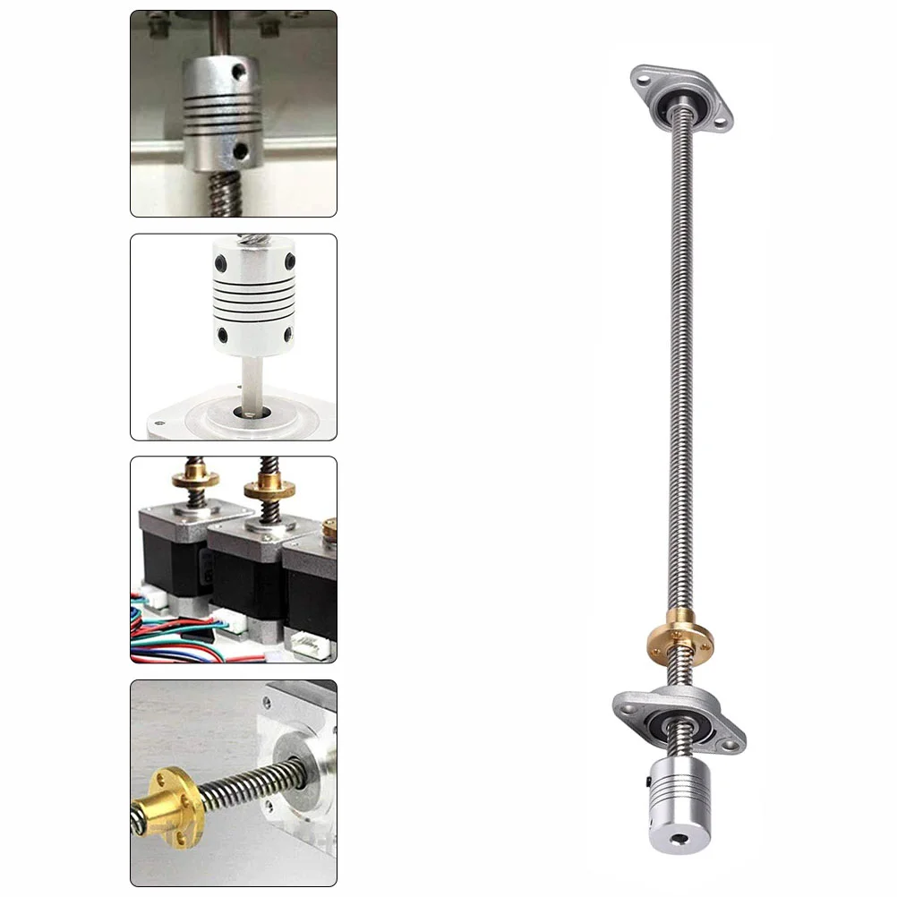 3d Printer Accessories Stepper Motor Lead Screw T8 Threaded Rod for Metal 300mm Aluminum 8mm Parts with Nut
3d Printer Accessories Stepper Motor Lead Screw T8 Threaded Rod for Metal 300mm Aluminum 8mm Parts with Nut
