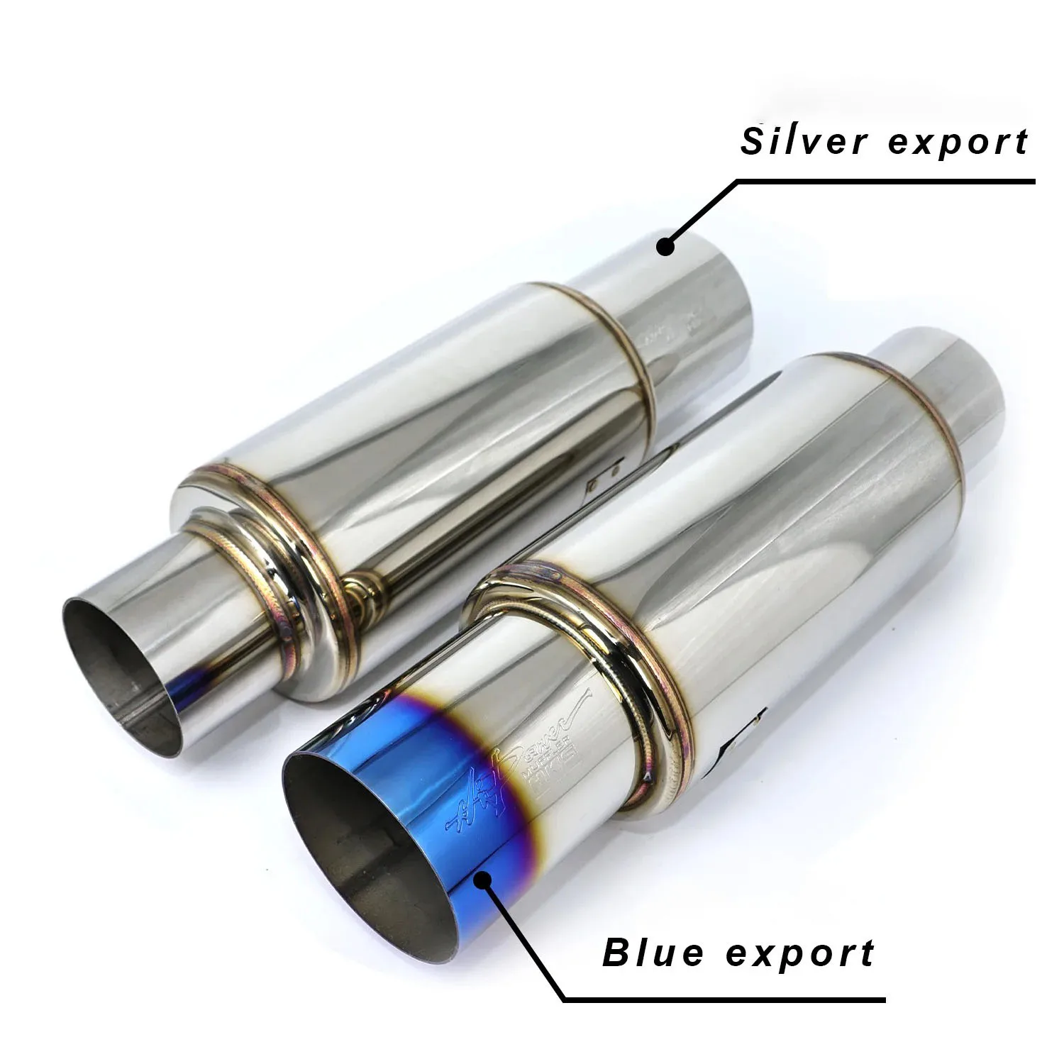 2026 Car Exhaust Pipe 89mm End Stainless Steel Universal High-Quality Muffler Tail Pipe with Interfaces 51/63/76MM Outlet
2026 Car Exhaust Pipe 89mm End Stainless Steel Universal High-Quality Muffler Tail Pipe with Interfaces 51/63/76MM Outlet