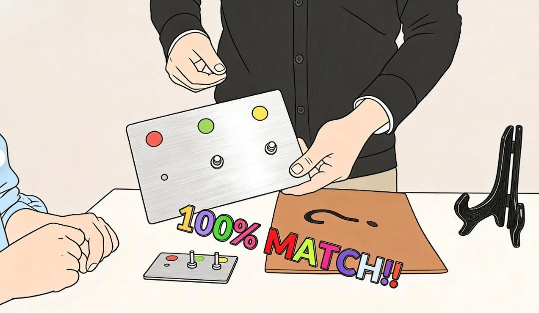 Double Color Prediction Magic Trick Two Color Choice Mentalism Prop Metal Plates with Bolts Prediction Envelope Close Up Street
Double Color Prediction Magic Trick Two Color Choice Mentalism Prop Metal Plates with Bolts Prediction Envelope Close Up Street