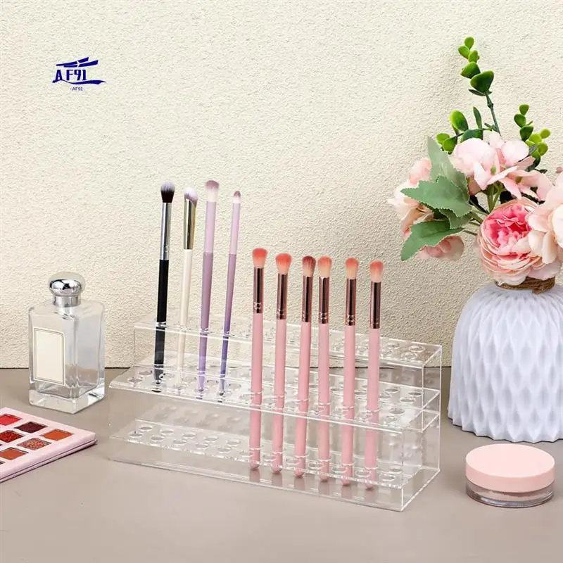 AF91-Acrylic Pen Holder 48-Slots Pen Display Stand Clear Pencil Holder Brush Holder Organizer Eyebrow Pen Stand
AF91-Acrylic Pen Holder 48-Slots Pen Display Stand Clear Pencil Holder Brush Holder Organizer Eyebrow Pen Stand