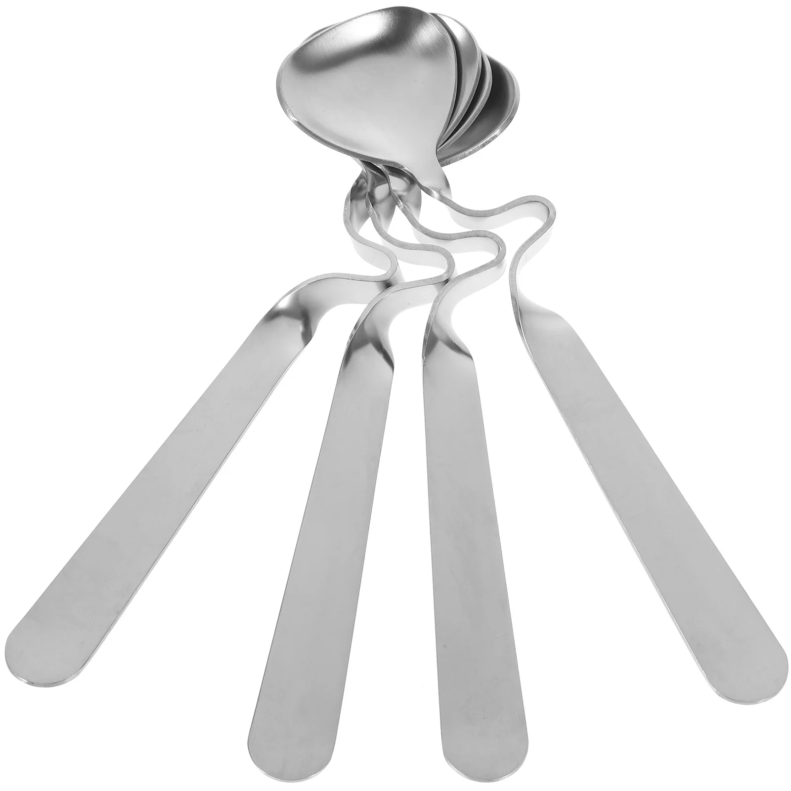4 Pcs Straw Filter Spoon Honey Mixing Serving Utensils Household Spoons Silver Stainless Steel
4 Pcs Straw Filter Spoon Honey Mixing Serving Utensils Household Spoons Silver Stainless Steel