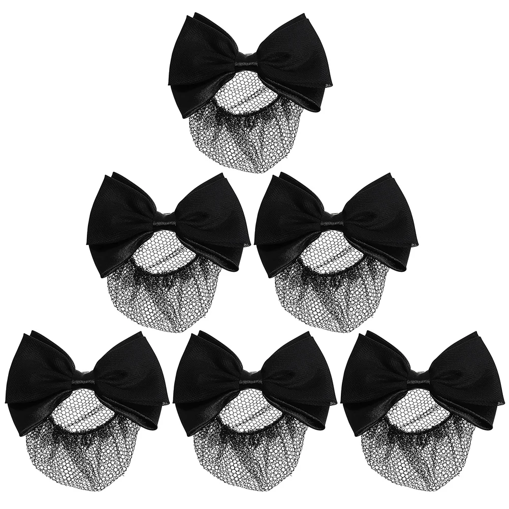 6 Pcs Butterfly Hair Net Elegant Bow Bun Cover for Women Girls Stable Wear Daily Decor Party Date Accessories
6 Pcs Butterfly Hair Net Elegant Bow Bun Cover for Women Girls Stable Wear Daily Decor Party Date Accessories