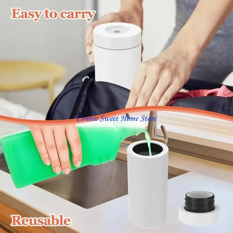 LXAF Silicone Soap Dispenser Refillable Dish Soap Squeeze Bottle Leakproof Washing Liquid Shampoo Conditioner Dispenser
LXAF Silicone Soap Dispenser Refillable Dish Soap Squeeze Bottle Leakproof Washing Liquid Shampoo Conditioner Dispenser