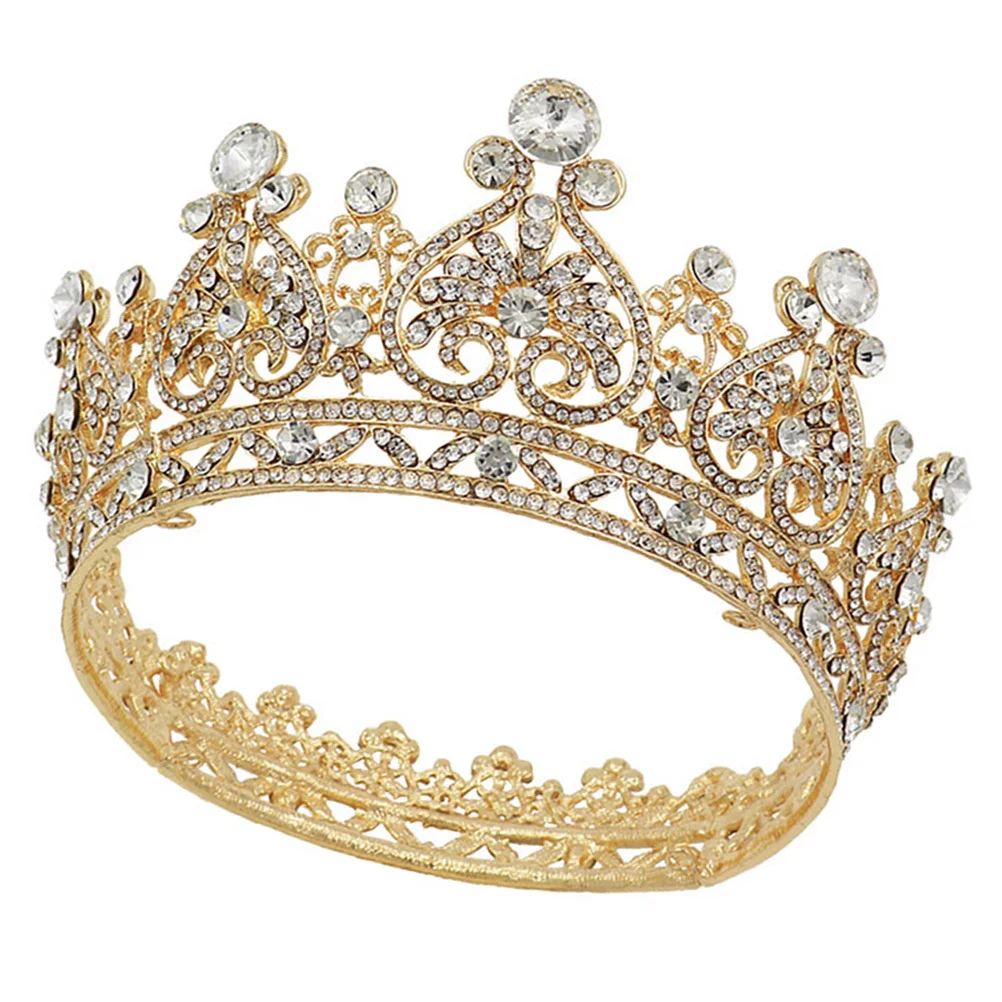 1Pcs Luxury Wedding Crown Alloy Rhinestone Decorated Round Hair Band for Bride Bridal Party Baroque Style Headwear
1Pcs Luxury Wedding Crown Alloy Rhinestone Decorated Round Hair Band for Bride Bridal Party Baroque Style Headwear