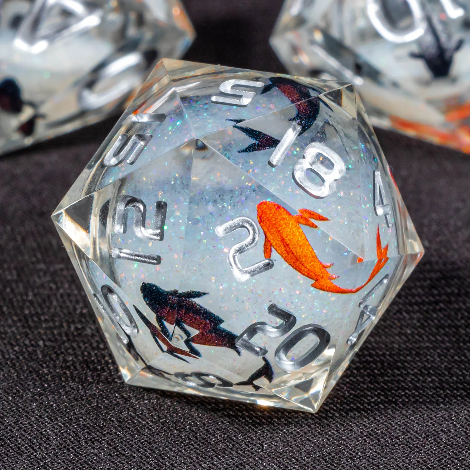 Liquid Core DND Dice Set, Sharp Edge Resin Dungeon and Dragon Dice Set, RPG D&D Dice for Role Playing Game, 7pcs Polyhedral Dice
Liquid Core DND Dice Set, Sharp Edge Resin Dungeon and Dragon Dice Set, RPG D&D Dice for Role Playing Game, 7pcs Polyhedral Dice