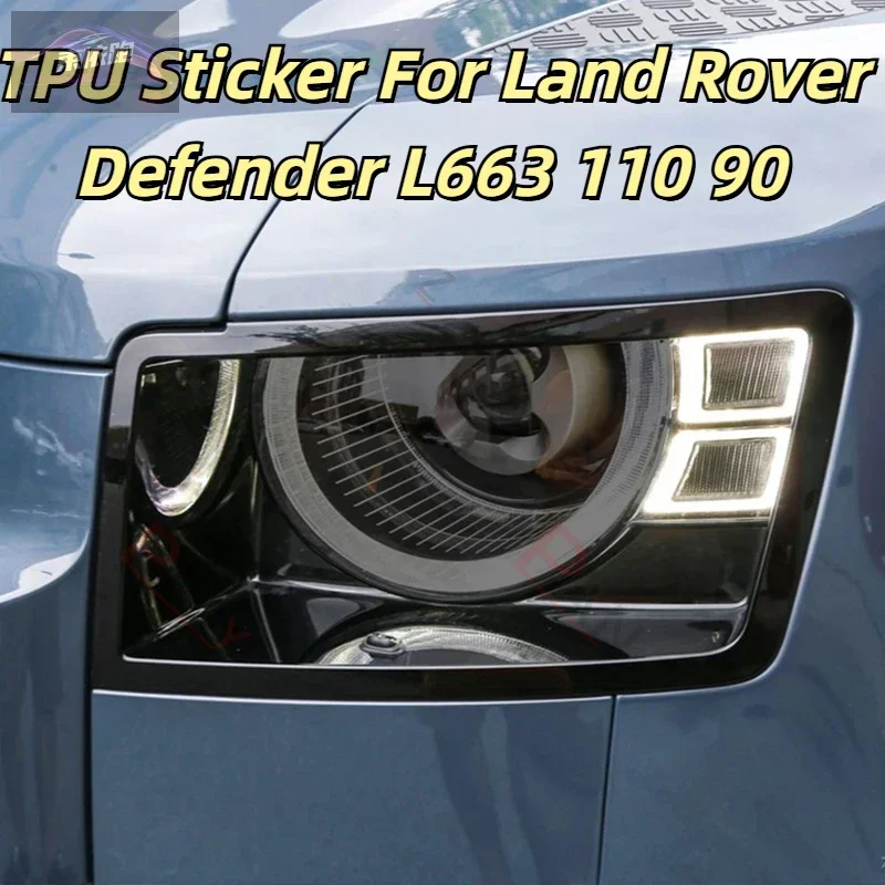 Для Land Rover Defender L663 110 90 2020 2021, передние и задние фары автомобиля, защитная пленка против царапин, черный, прозрачный, ТПУ, PPF
Для Land Rover Defender L663 110 90 2020 2021, передние и задние фары автомобиля, защитная пленка против царапин, черный, прозрачный, ТПУ, PPF