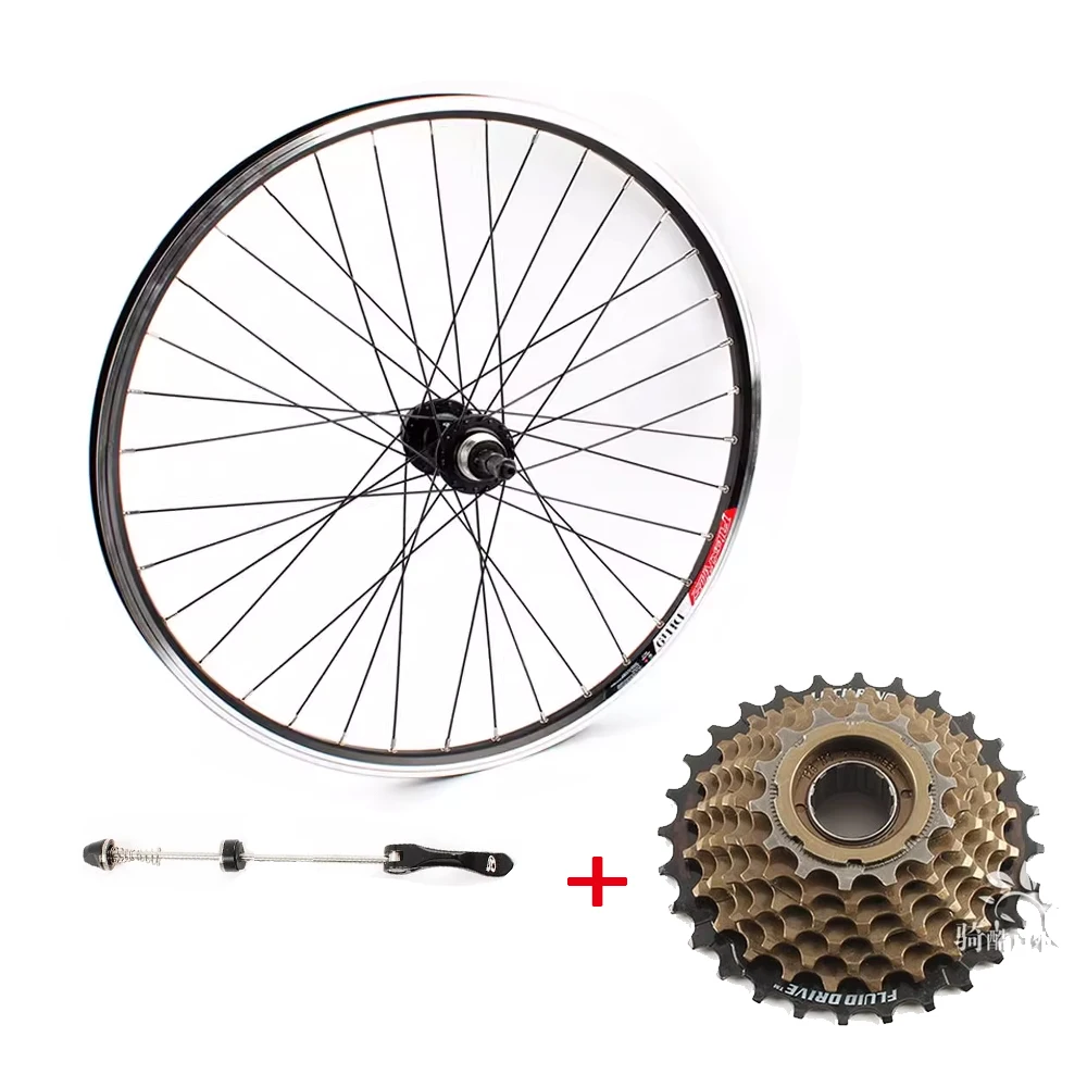 Mtb Rear Wheel Come With Threaded Freewheel 7 Speed And Quick Release Rim Depth 20mm 20/24/26/27.5/29 Inch Wheels Disc Brake
Mtb Rear Wheel Come With Threaded Freewheel 7 Speed And Quick Release Rim Depth 20mm 20/24/26/27.5/29 Inch Wheels Disc Brake