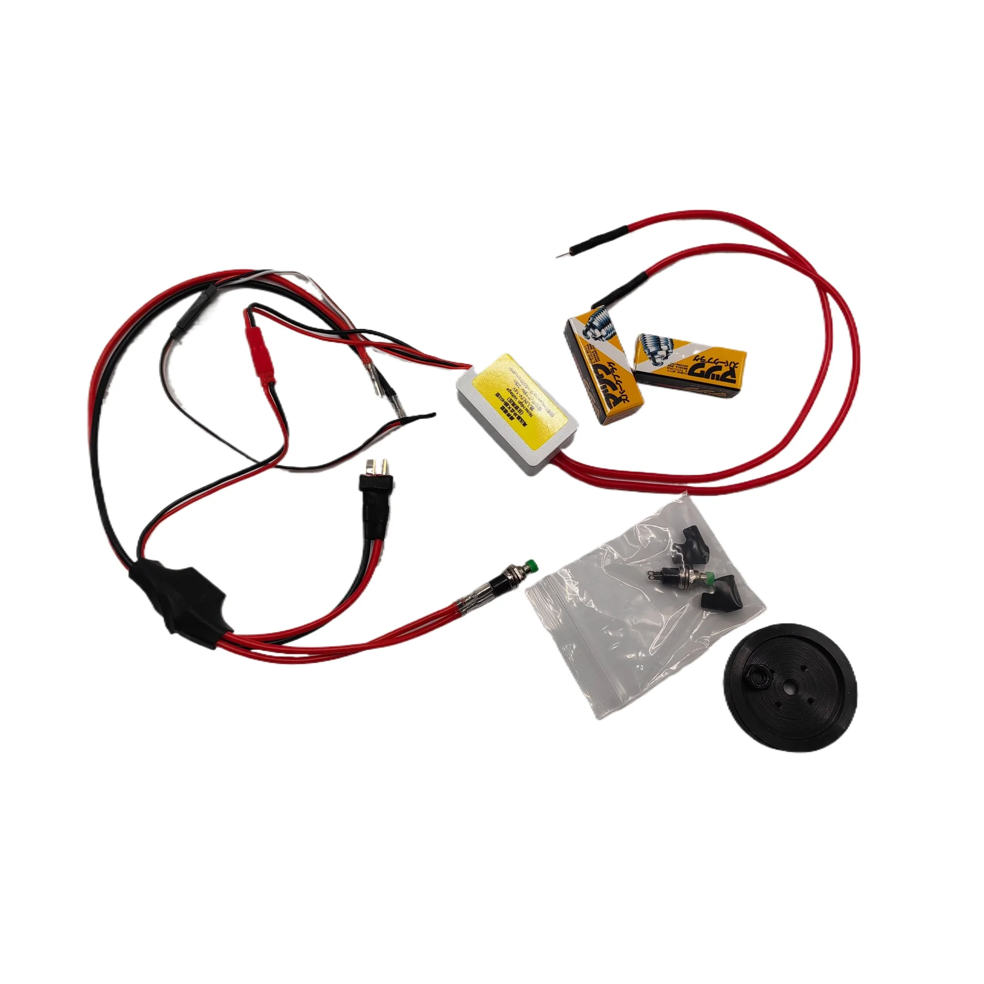 TOYAN Engine Modification Kit Twin-cylinder CDI Kit High Voltage Pulse Igniter H02 Type Methanol Engine Modification Parts
TOYAN Engine Modification Kit Twin-cylinder CDI Kit High Voltage Pulse Igniter H02 Type Methanol Engine Modification Parts