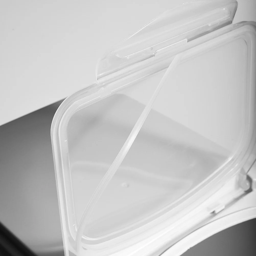 Rice Storage Bucket Size S White Sealed 6 Buckle Lock Rice Cylinder Food Grade PP Plastic Multi-Function Dry Food Organizer
Rice Storage Bucket Size S White Sealed 6 Buckle Lock Rice Cylinder Food Grade PP Plastic Multi-Function Dry Food Organizer