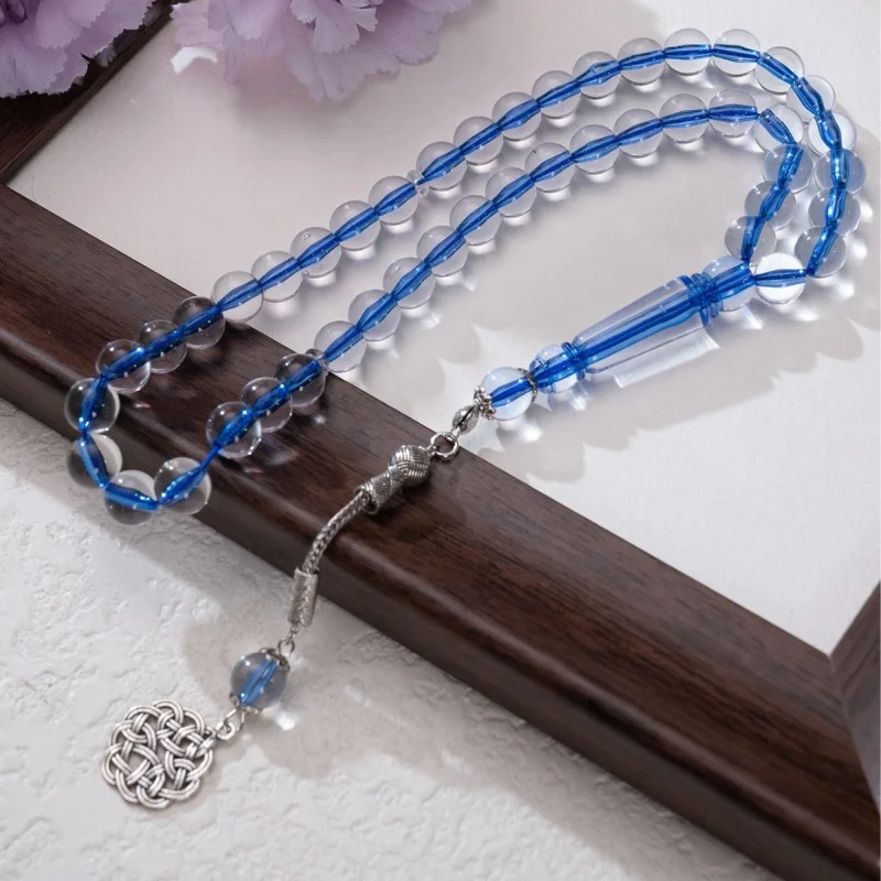 45pcs10mm transparent acrylic Arab Middle Eastern Rosary, Mouslin Tesbiha Prayer Bracelet
45pcs10mm transparent acrylic Arab Middle Eastern Rosary, Mouslin Tesbiha Prayer Bracelet